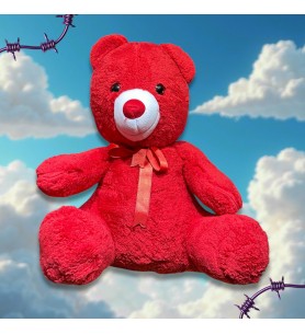 Peluş Ayı Kırmızı(55 cm)