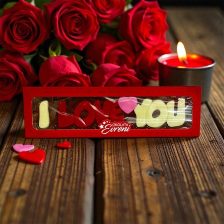 Love You Tablet Çikolata