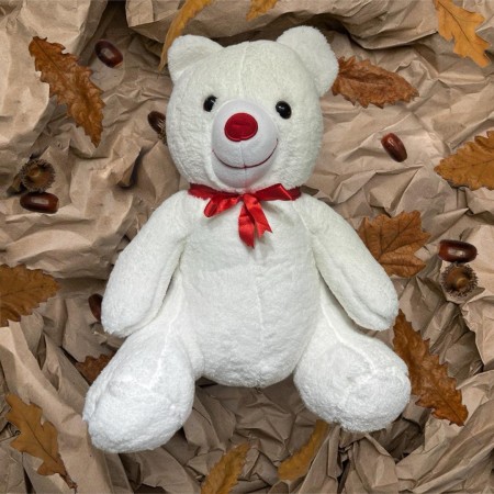Peluş Ayı Beyaz(55 cm)